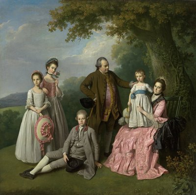 Die Familie Pybus von Nathaniel Dance Holland